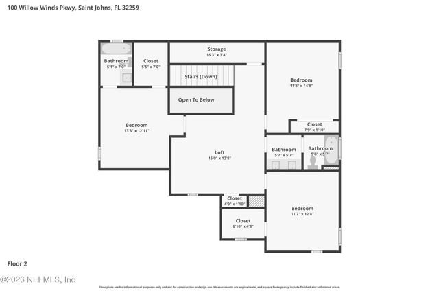 100 WILLOW WINDS Parkway, St. Johns, FL 32259