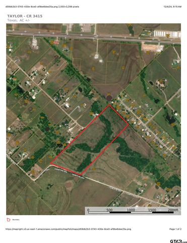 TBD CR 3415, Wills Point, TX 75169
