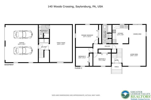140 Woods XING, Chestnuthill Twp, PA 18353