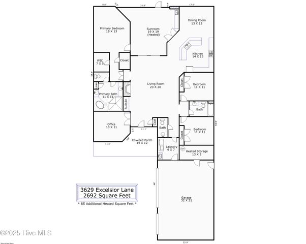 3629 Excelsior Lane, Castle Hayne, NC 28429