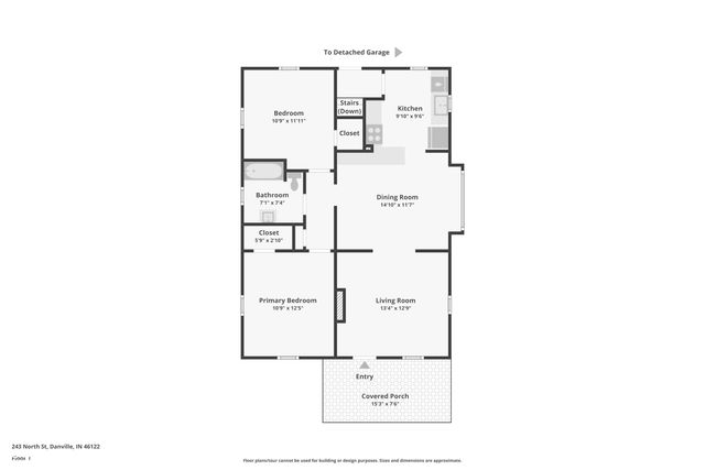 243 North Street, Danville, IN 46122