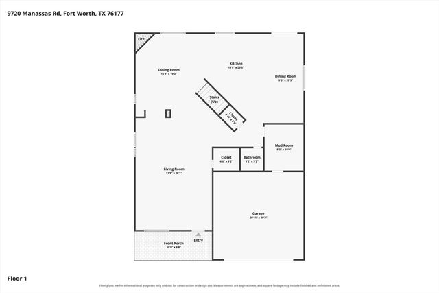 9720 Manassas Road, Fort Worth, TX 76177