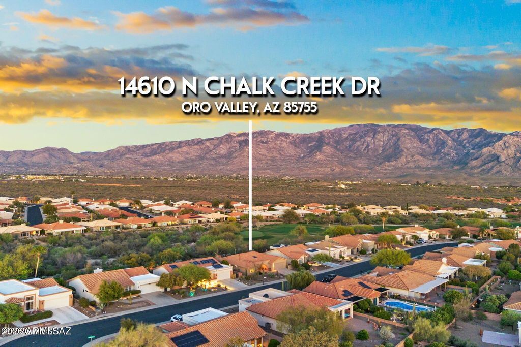 Image 35 of property listing at 14610 N CHALK CREEK Drive, Oro Valley, AZ 85755
