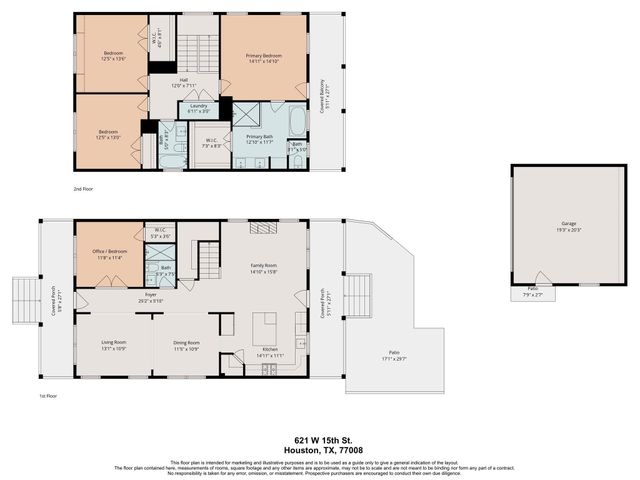 621 W 15th Street, Houston, TX 77008