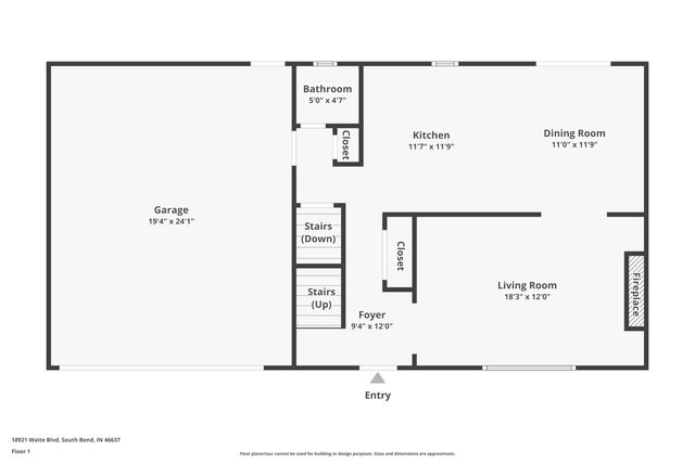 18921 Waite Boulevard, South Bend, IN 46637