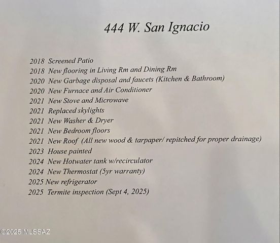 444 W San Ignacio, Green Valley, AZ 85614