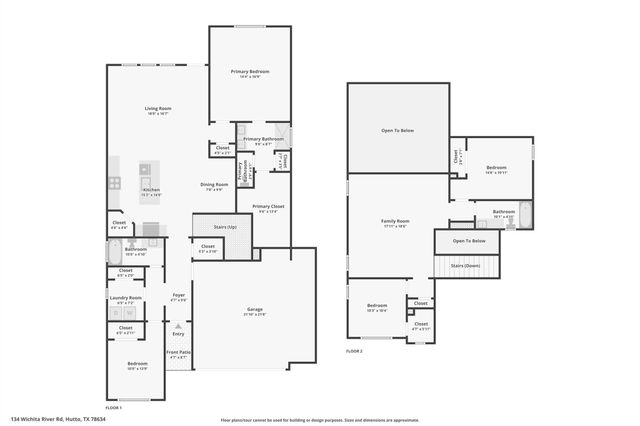 134 Wichita River RD, Hutto, TX 78634