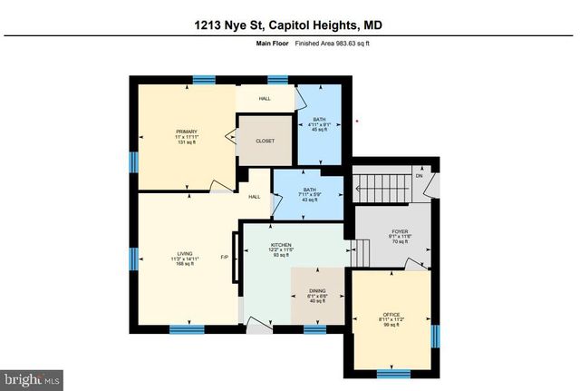 1213 NYE ST, Capitol Heights, MD 20743