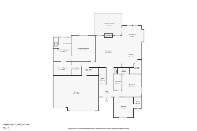 16543 S Legler Street, Olathe, KS 66062