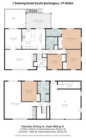 7 Sebring Road, South Burlington, VT 05403