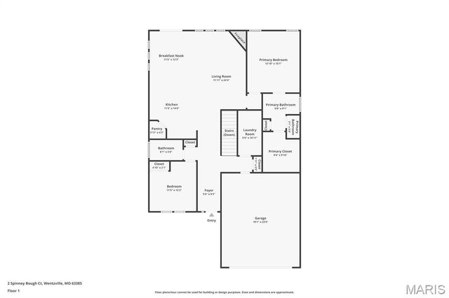 2 Spinney Bough Court, Wentzville, MO 63385