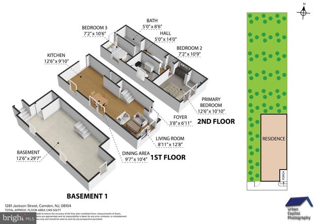 1281 JACKSON ST, Camden, NJ 08104