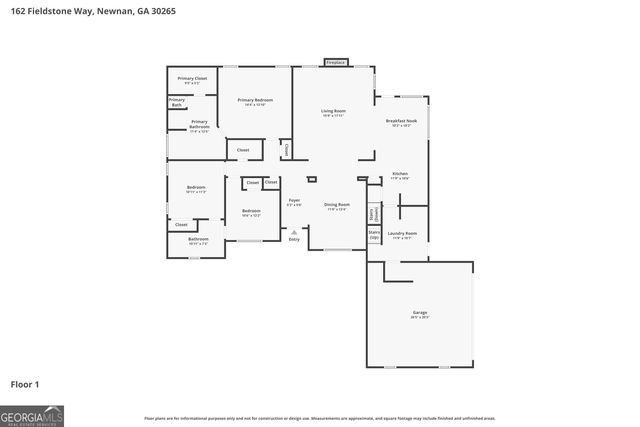 162 Fieldstone Way, Newnan, GA 30265
