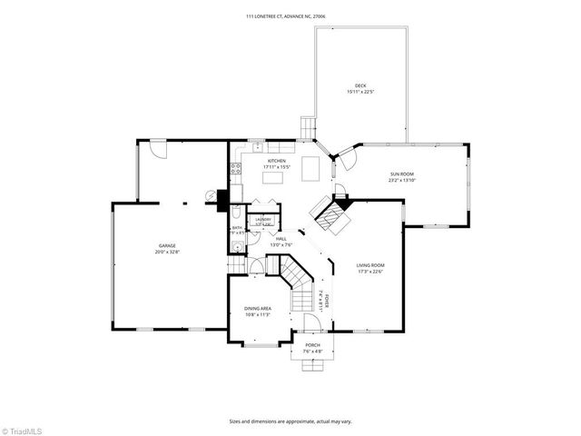 111 Lonetree Court, Advance, NC 27006