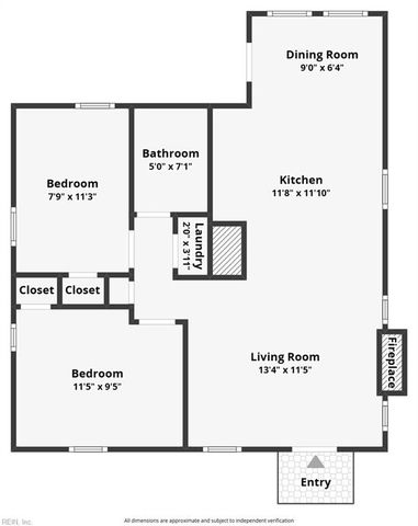 1928 Long Green Ln, Hampton, VA 23663