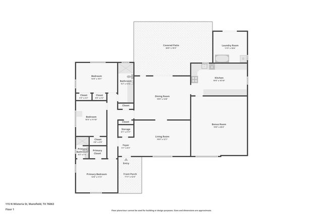 115 N Wisteria Street, Mansfield, TX 76063