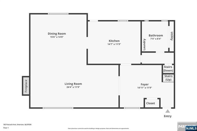 182 Pascack Avenue, Emerson, NJ 07630