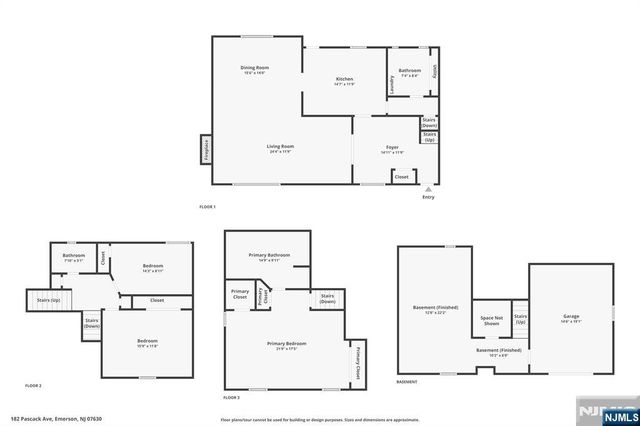 182 Pascack Avenue, Emerson, NJ 07630