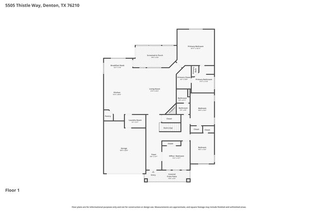 5505 Thistle Hill, Denton, TX 76210