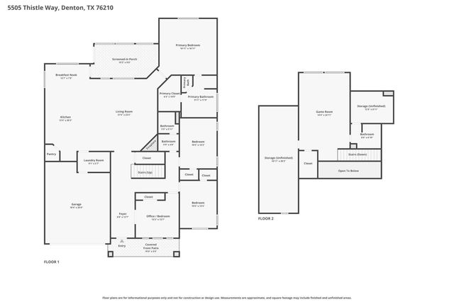 5505 Thistle Hill, Denton, TX 76210