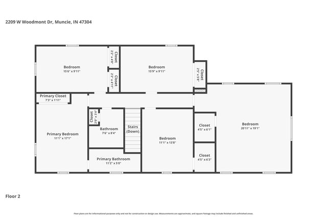 2209 W Woodmont Drive, Muncie, IN 47304