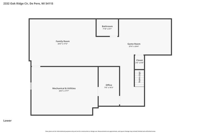 2332 OAK RIDGE CIRCLE, De Pere, WI 54115
