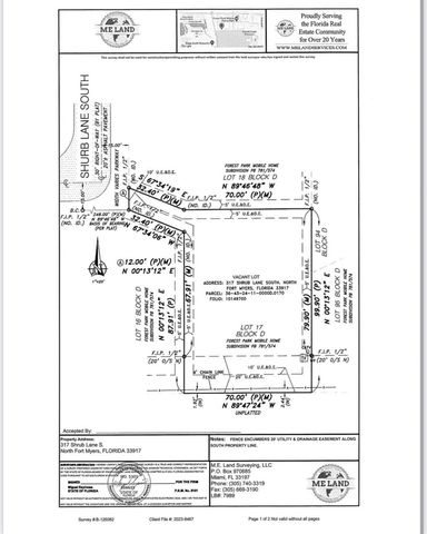 317 S Shrub Ln Lane S, North Fort Myers, FL 33917