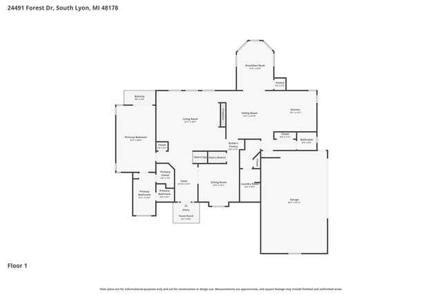 24491 Forest Drive, South Lyon, MI 48178