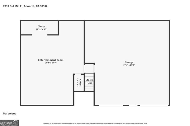 2739 Old Mill Place, Acworth, GA 30102