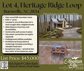 Lot 4 Heritage Ridge Loop, Burnsville, NC 28714
