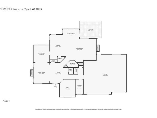 13543 Sw LAUREN Ln, Tigard, OR 97223