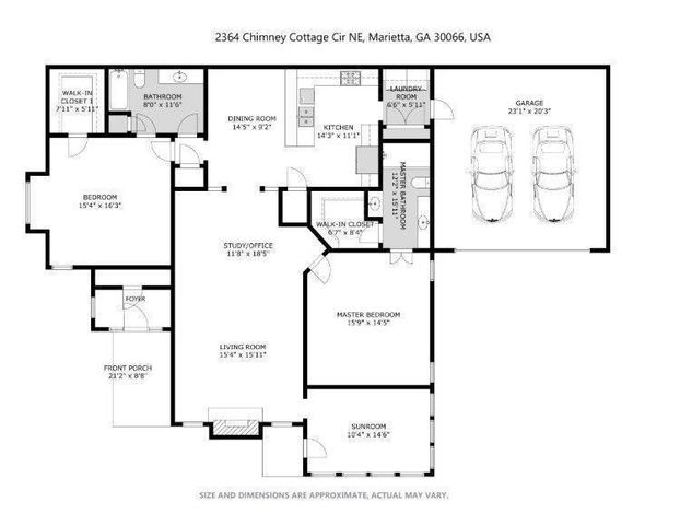 2364 Chimney Cottage Circle NE, Marietta, GA 30066