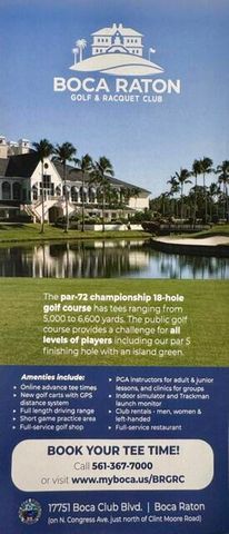 17031 BOCA CLUB Boulevard 065A, Boca Raton, FL 33487
