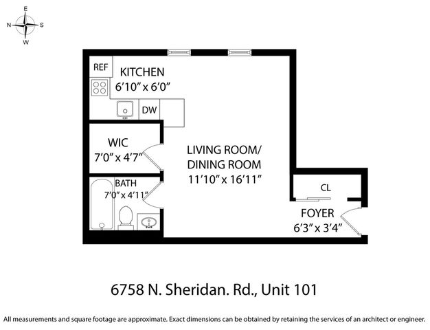 6758 N Sheridan Avenue 101, Chicago, IL 60626