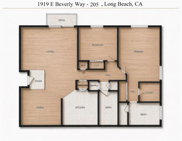 1919 E Beverly 205, Long Beach, CA 90802