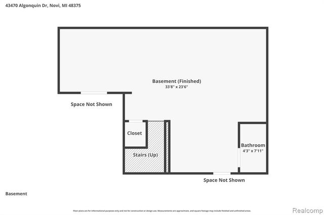 43470 Algonquin Drive, Novi, MI 48375
