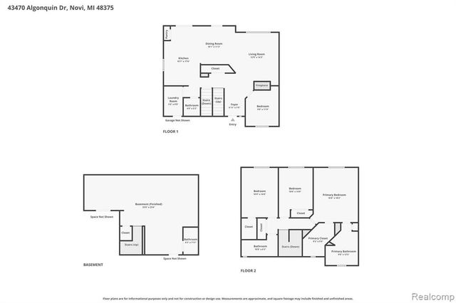43470 Algonquin Drive, Novi, MI 48375
