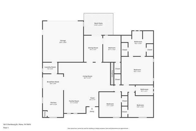 1617 Cherbourg Drive, Plano, TX 75075