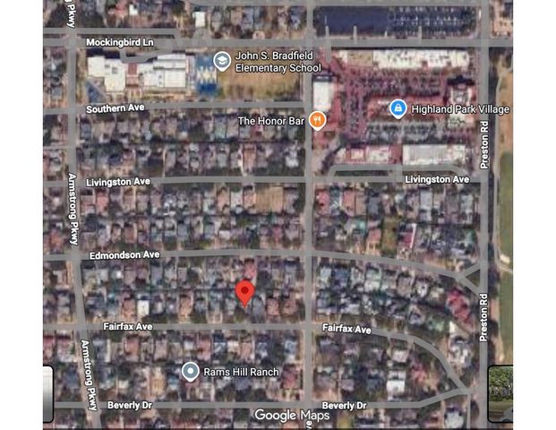 4312 Fairfax Avenue, Highland Park, TX 75205
