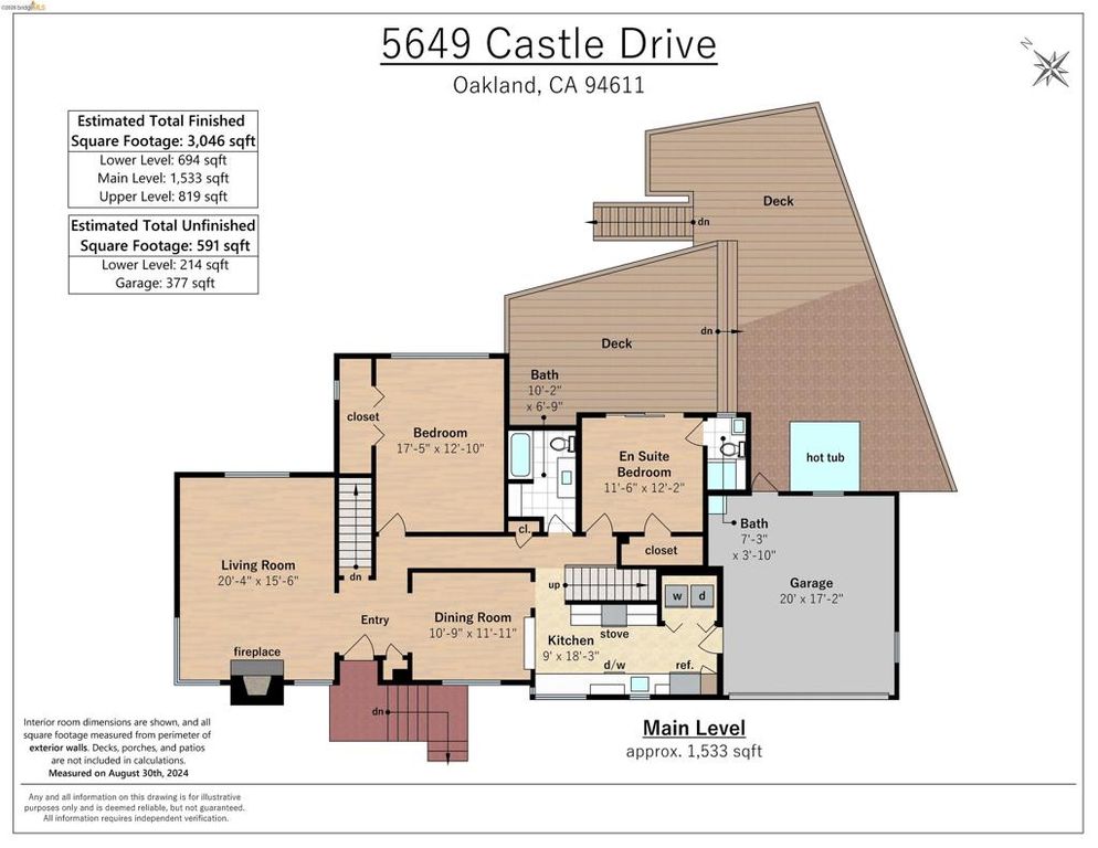 Image 56 of property listing at 5649 Castle Dr., Oakland, CA 94611