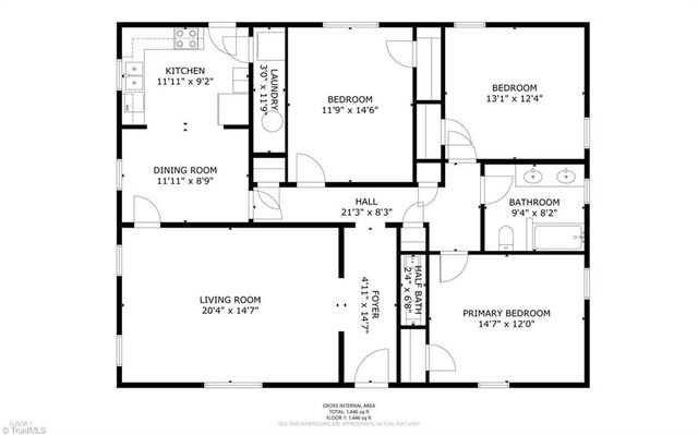 805 Claymore Court, Reidsville, NC 27320