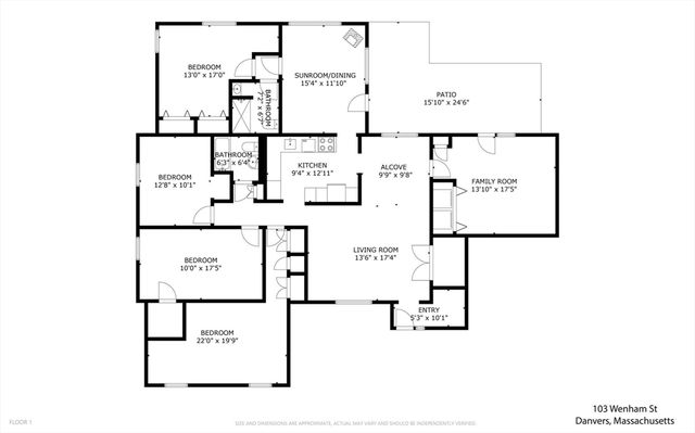 103 Wenham St, Danvers, MA 01923