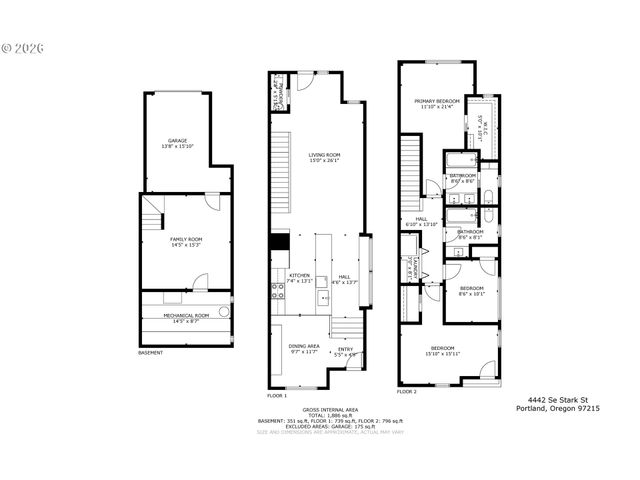 4442 Se STARK St, Portland, OR 97215