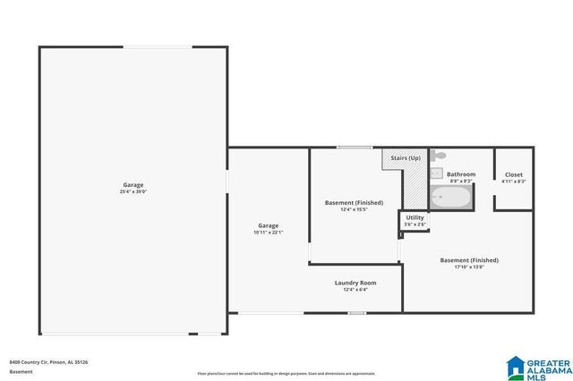 8400 COUNTRY CIRCLE, Pinson, AL 35126