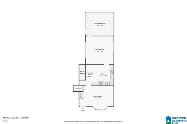 8400 COUNTRY CIRCLE, Pinson, AL 35126