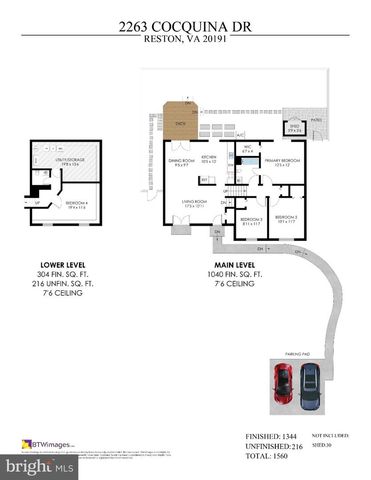 2263 COCQUINA DR, Reston, VA 20191