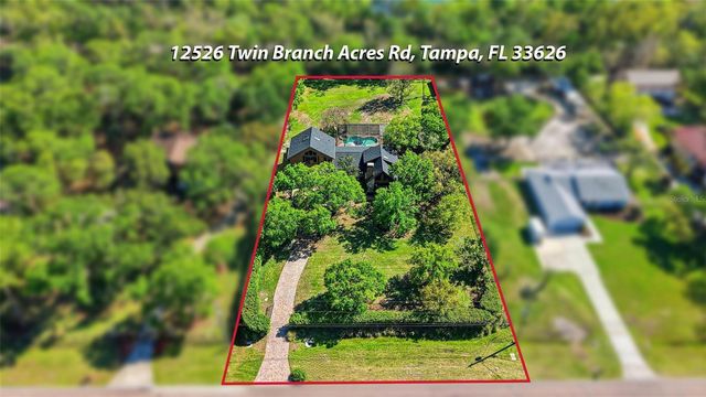 12526 TWIN BRANCH ACRES ROAD, Tampa, FL 33626