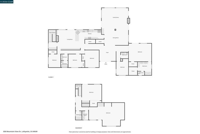 858 858 Mountain View Dr, Lafayette, CA 94549