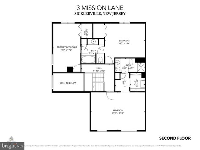 3 MISSION LN, Sicklerville, NJ 08081