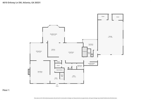 4610 Orkney Lane SW, Atlanta, GA 30331